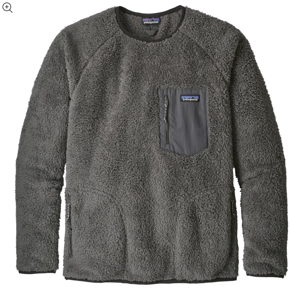 NEW Patagonia Men’s Los Gatos Crew in Forge Grey Size XS